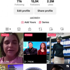 vand cont de tik tok