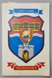 SIGHISOARA 1280 -1980 , de ANA HERMANN ...STEFAN MOSORA , 1980, DEDICATIE *