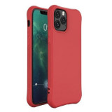 Husa Silicon Compatibila cu Apple iPhone 11 Pro - iberry Color Soft Rosu, Carcasa