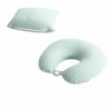 Pern&Auml; travelflex 2&Atilde;&reg;n1, suport ergonomic, umplutur&Auml; cu particule de spum&Auml; cu memorie, design versatil, verde