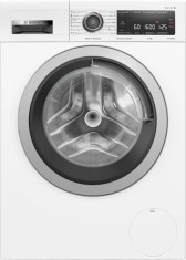 Masina de spalat rufe Bosch WAX32M01BY, 10 kg, 1600 RPM, Motor EcoSilence Drive, 4D Wash System, Home Connect, Clasa B, Alb foto