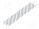 Conector cablu jumper flexibil TE Connectivity Flexstrip 1,27mm 50,8mm 8 piste