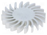 Radiator LED FISCHER ELEKTRONIK &Oslash; 70mm H 10mm 2,28K/W