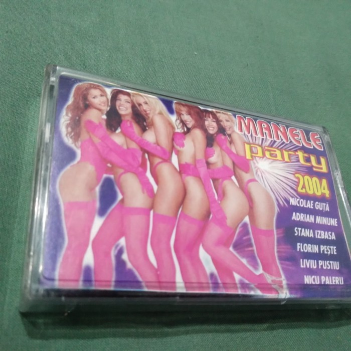 CASETA AUDIO MANELE PARTY 2004 RARA!!!! ORIGINALA