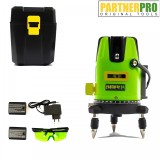 Cumpara ieftin Nivela laser Partner Pro PLE-5D, 5 linii, 40 m, timp de nivelare mai mic de 5 secunde