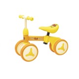 Tricicleta fara pedale pentru copii, cadru metalic galben Z-TOOLS / ZTS8395