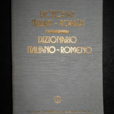 A. Balaci, H. Gherman, G. Lazarescu - Dictionar Italian-Roman 1983 ed. cartonata
