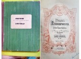 G360-Album vechi mici partituri pentru pian- Prietenul copiilor- Louis Kohler anii 1900/interbelic stare buna. Gros copertat, 31/24 cm, 55 pagini.