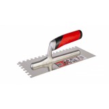 Gletiera dintata cu maner Rubiflex 28cm, 8mm - RUBI-74940