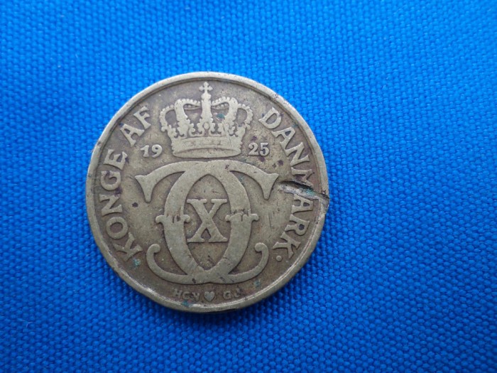 1 KRONE 1925 / DANEMARKA