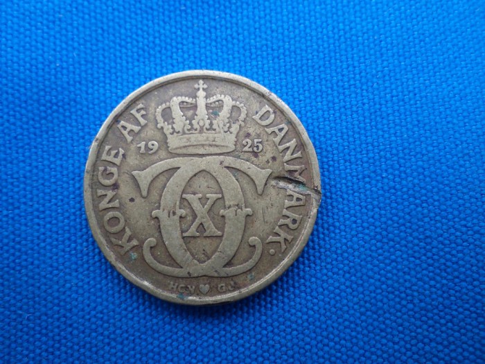 1 KRONE 1925 / DANEMARKA