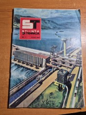 stiinta si tehnica iulie 1969 - santierul portilor de fier,automobilul waetburg