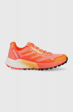 Adidas TERREX pantofi Agravic Flow femei, culoarea portocaliu
