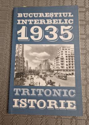 Bucurestiul interbelic 1935 articole despre capitala aparute in Realitatea Ilust foto