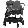 Carucior Gemeni Chipolino Duo Smart 2in1 Cloud, Landou Reversibil, Cadru Aluminiu, Pliere Compacta, Accesorii Incluse