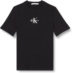 Tricou cu maneca scurta pentru femei Calvin Klein J20J222412, negru, XXL - OUTLET