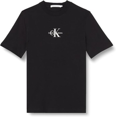 Tricou cu maneca scurta pentru femei Calvin Klein J20J222412, negru, XXL - OUTLET foto