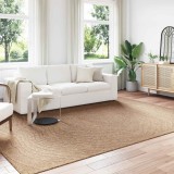 vidaXL Covoare de zonă Moir&eacute; Dreptunghiular natural 340 x 240 cm 42022540
