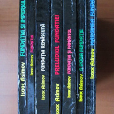 Isaac Asimov - Fundatia 7 volume, seria completa (1993-1996)