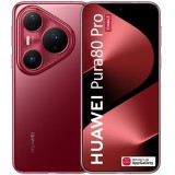 Telefon mobil Huawei Pura 80 Pro, 512GB, 12GB RAM, Glazed Red
