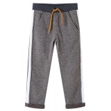 Cumpara ieftin Pantaloni de trening pentru copii, gri &icirc;nchis melanj, 116