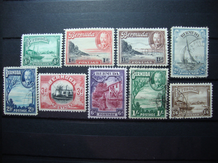 BERMUDA 1936 SERIE GEORGE V