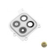 Geam Camera Spate cu Rama Alb Samsung Galaxy A22 5G (A226) Aftermarket