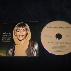 Whitney Houston - It's Not Right But It's Okay _ maxi cd_Arista( Europa , 1999)