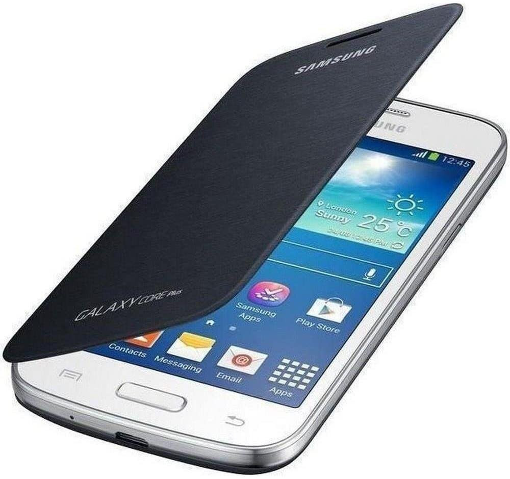 Folie Sticla + Husa Originala Samsung Galaxy Trend 3/ Core Plus G3502  EF-FG350NB | Okazii.ro