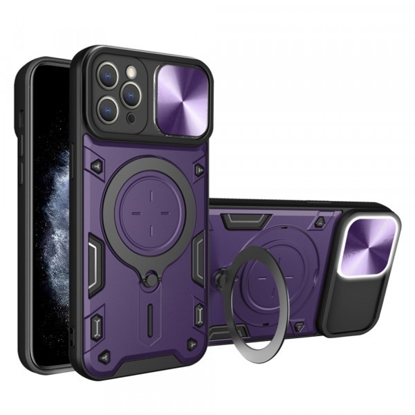 Husa pentru Apple iPhone 11 Pro, Techsuit, CamGuard Pro, Mov