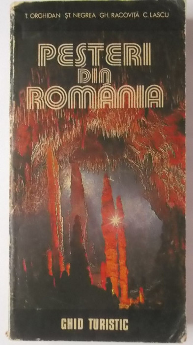 T. Orghidan, s.a. - Pesteri din Romania, ghid turistic