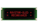 Afişaj OLED alfanumeric 16x2, roşie, 85x30x10mm, 14 pini