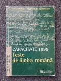 CAPACITATE 1999. TESTE DE LIMBA ROMANA - Dobra, Sanmihaian
