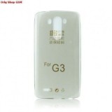 Husa Silicon Ultra Slim Fumuriu pentru LG G3 D855