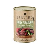LUGER 039;S HRANA UMEDA CONSERVA CAINI CU INIMI DE GASCA BROCCOLI 400G