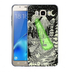 Husa Samsung Galaxy J5 2016 J510 Silicon Gel Tpu Model Ozn Draw foto