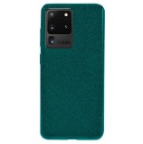 Cumpara ieftin Husa Samsung Galaxy S20 Ultra Sclipici Dark Green Silicon