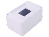 Carcasă Albă pentru Aparatură Modulară IP30 4 Module ABS