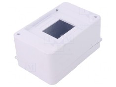 Carcasă Albă pentru Aparatură Modulară IP30 4 Module ABS