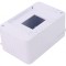 Carcasă Albă pentru Aparatură Modulară IP30 4 Module ABS