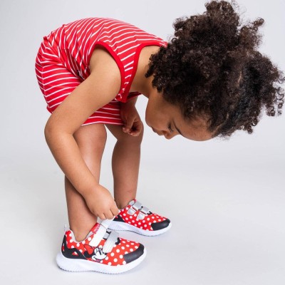 Adidasi sport copii cu talpă ușoară Minnie - 30 foto