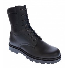 Bocanci barbati militari din piele naturala imblaniti PH328NBOX