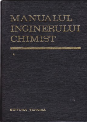 AS -MANUALUL INGINERULUI CHIMIST 2 VOL. foto