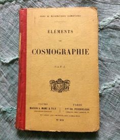 ELEMENTS DE COSMOGRAPHIE-F.J. foto