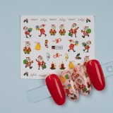 Tatuaj Unghii LUXORISE Santa&amp;apos;s Gifts A1485