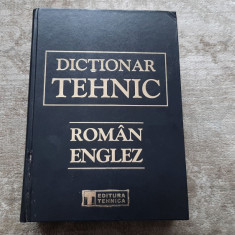 Dictionar Tehnic Roman -Englez