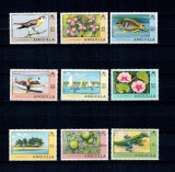 Anguilla 1978 - Uzuale, motive locale, fauna-flora, animale, plante, serie neuzata