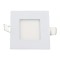 Spot LED 3W patrat incastrat 6000K - lumina rece -driver inclus