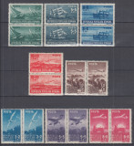 ROMANIA 1948 LP 238 LP 239 AVIATIA SI MARINA PERECHE SERII MNH
