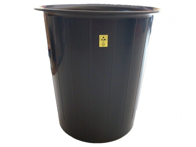 Coș de gunoi ESD 13L negru